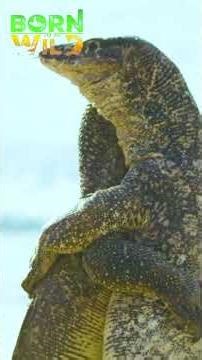 Wrestling ng mga bayawak sa Linapacan, Palawan #shorts | Born To Be Wild