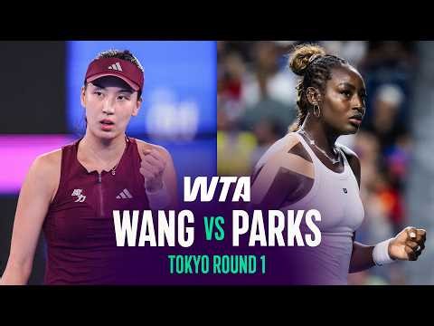 Wang Xinyu vs. Alycia Parks | 2026 Tokyo Round 1 | WTA Match Highlights