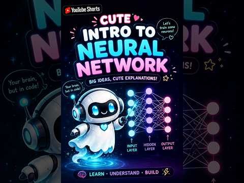 A Cute Intro to Neural Networks | Code with Ved