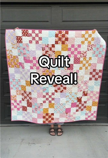 Posy Quilt Reveal — 16-Patch Flower Quilt with Stacey Lee Creative Fabric