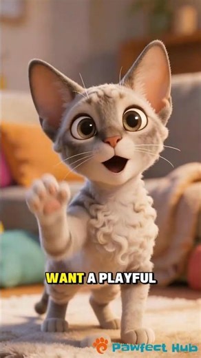 Why Devon Rex Cats Look Like Aliens 👽🐱 But Are SUPER Sweet! #petcare #animallovers #cat #cutecat