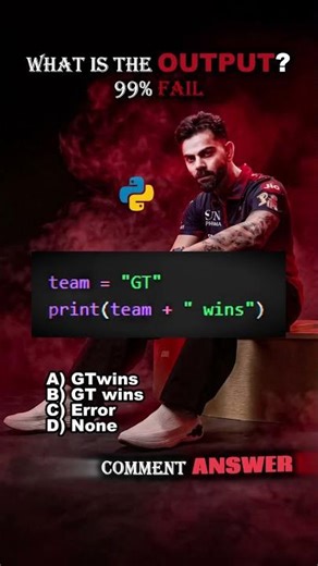 🔥 99% Beginners Get This Python Output Wrong! 😱 | Python Interview Question #coding #python