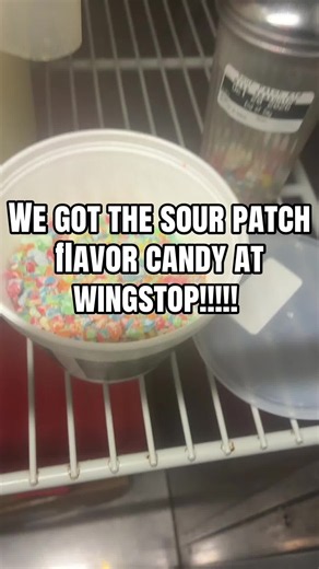 Wingstop got sour patch flavor candy seasoning #sourpatch #OCTOBER #fyp