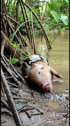 Raw Jungle Chaos | Python and Wild Boar Encounter