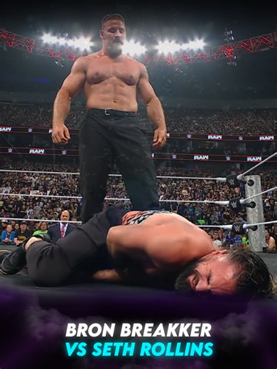 Bron Breakker vs Seth Rollins: Batalla Sangrienta en RAW