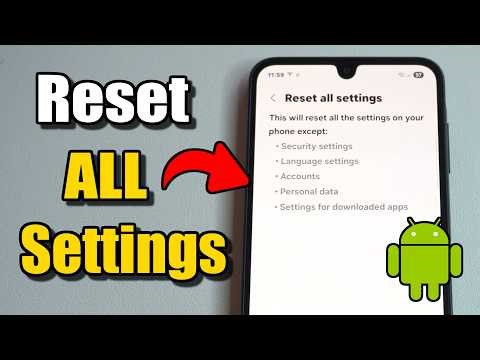 How to Reset All Settings on Android (Best Method)