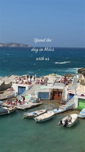 Spend a Day in Milos: Mandrakia, Beaches, Food & Sunset