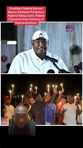 President Adama Barrow warns protesters — Farato incident and fairness concerns