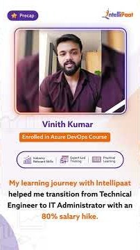 Technical Engineer to IT Administrator | 80% Salary Hike | Azure DevOps
