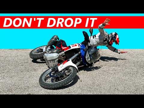 How to Ride a Motorcycle at Slow Speed Without Falling