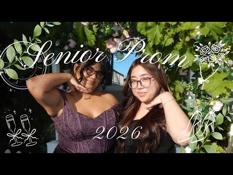 Senior prom prep, GRWM & party bus ride | full vlog