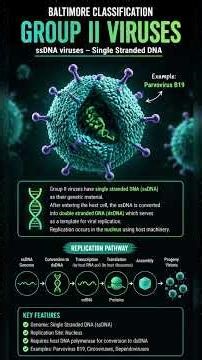 Group II viruses: single-stranded DNA replication via double-stranded intermediate