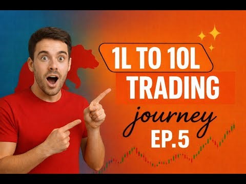 My 1 Lakh to 10 Lakh Trading Journey EP.5 | Full Transparency, Wins & Losses | Stock Market