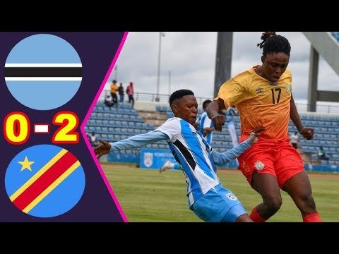 🇧🇼 Botswana vs DR Congo | AFCON 2025 Qualifiers | Full Match Highlights & Goals