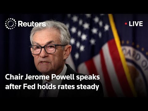 LIVE: Chair Jerome Powell speaks after Fed holds rates steady