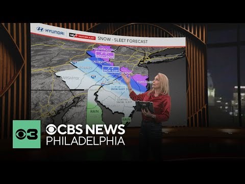Winter storm to bring snow, ice to Philadelphia region Friday evening, Saturday morning