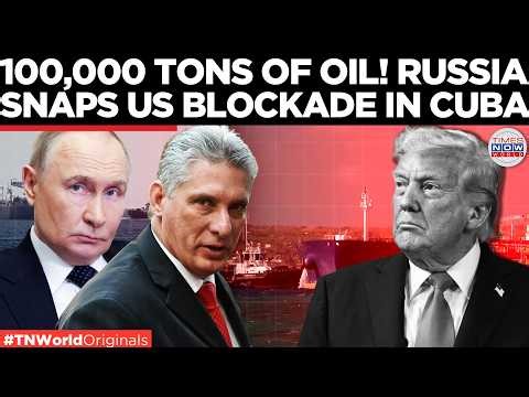 HAVANA CRISIS! Russian Tanker Delivers Massive Oil Shipment Amid Cuba’s Energy Crisis | US-Iran War