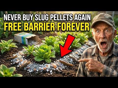 Never Buy Slug Pellets Again — This Free Barrier Protects Your Garden Forever