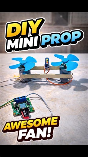 Amazing DIY Electronic Project ⚡ | Smart Motor Speed Controller #Shorts