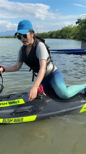 RUSH WAVE ,Water surfing is so cool#rushwave #Surfing #surfboard #gasolinesurfboard