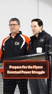 If the Flyers continue to spiral out of control, prepare for the eventual power struggle