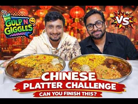 Chinese Platter Challenge #trending #viral #chinesefood #momos #foodchallenge #noodles #foodcompete
