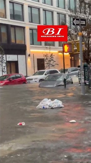 NYC Roads Turn Into Rivers – Flash Flood Chaos Caught on Camera