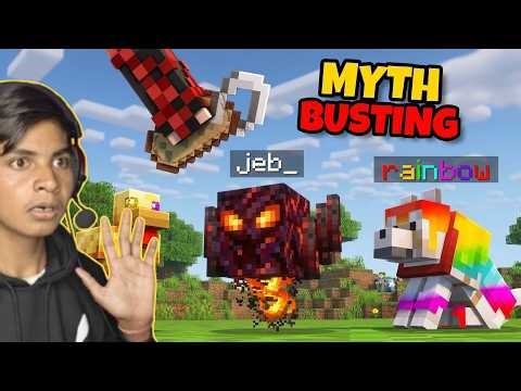 Testing Crazy Minecraft Myths That are True! #1