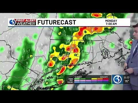 Technical Discussion: First Alert Weather Day for Heavy Rain & Storms Monday