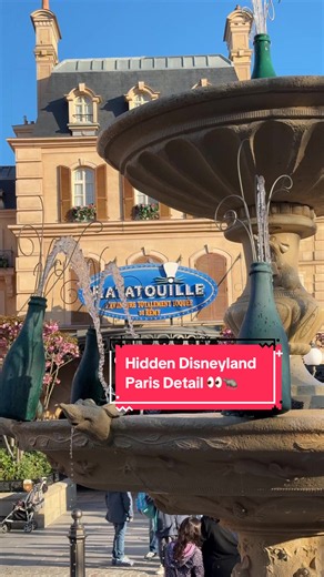 Little chef making big moves 🐭 have you spotted this hidden detail at @Disneyland Paris ✨? 👀