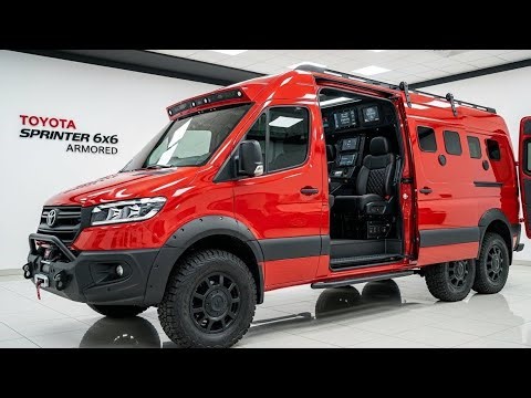 2026 Toyota Sprinter 6X6 Armored Is INSANE – The Ultimate Bulletproof Beast You’ve Never Seen