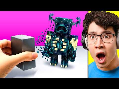 Reacting to Satisfying Minecraft Magnets (Animation)