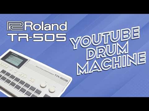 Interactive YouTube Drum Machine (PC Keyboard) - Roland TR-505