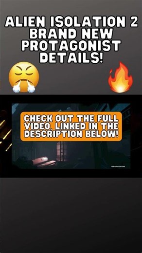 Alien Isolation 2 NEW Protagonist Details! #shorts #alienisolation2