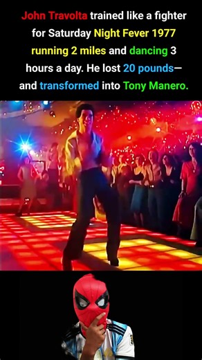 How John Travolta Transformed Himself for Saturday Night Fever #shorts #hollywood #mcu #spiderman