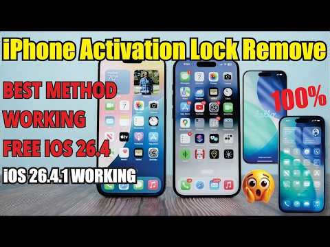 iPhone Activation Lock Remove 2026 | BYPASS iCloud FREE