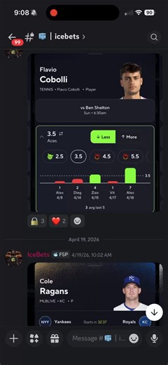 WHO NEEDS MLB LOCKS! 🔒⚾️My mod @Icebets00 is the 1st inning pitch prop guru 🐐Daily MLB drops with an insane hit rate join up ⬇️