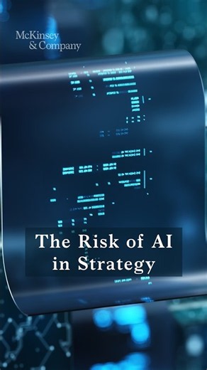 In strategy, AI carries huge potential—but there's a risk