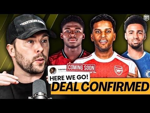 Rodrygo to Arsenal! Liverpool HIJACK🚨Carlos Baleba to Man Utd DEAL☑️ Chelsea want Nwaneri✅