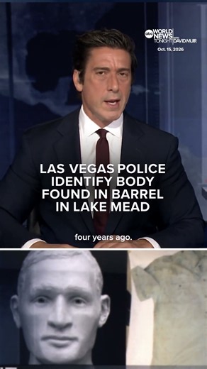 Las Vegas police identify body found in barrel in Lake Mead