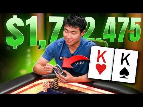 I Play $1,732,475 Worth of Poker Hands