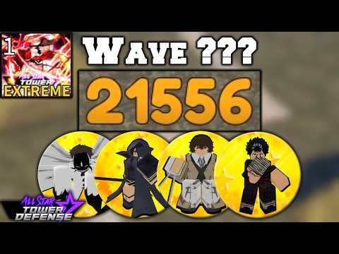 Gauntlet Mode EXTREME (21.5k Seconds) WAVE ??? | All Star Tower Defense Roblox