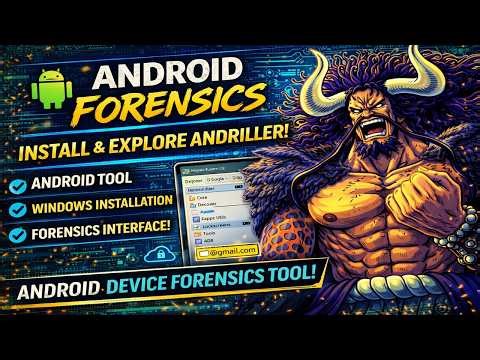 Android Forensics Lab: Installing and Exploring Andriller CE on Windows