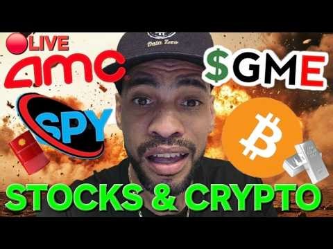 🔴LIVE Stocks & Crypto: Fed Meeting & RATES Today + SMALL ACCOUNT TRADING! "4/29"