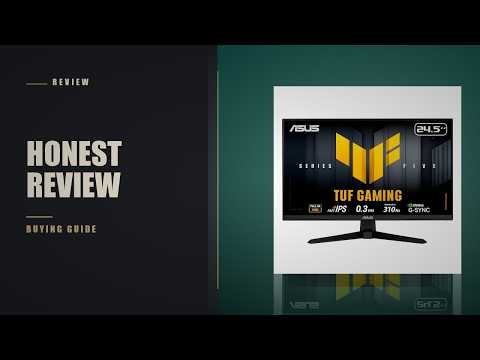 ASUS TUF Gaming Series 5 24.5" 1080P Monitor (VG259QMR5A) Review 2026