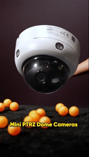 Less size. Less hassle. More flexibility.💡 That's the Hikvision Mini PTRZ Dome Camera! Enjoy remote Pan, Tilt, Rotate, and Point-to-Point Zoom in a design built for effortless deployment across SMB environments.🤩 #Hikvision #MiniPTRZ #SecurityCamera