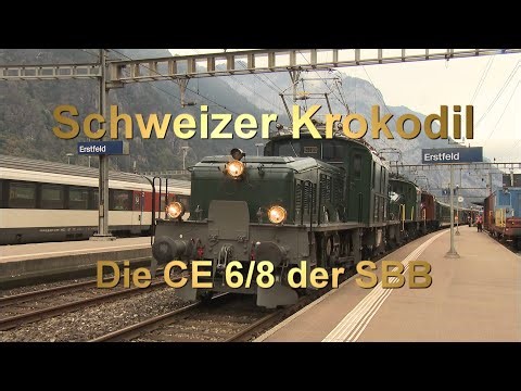 Schweizer Krokodil - CE6/8 der SBB