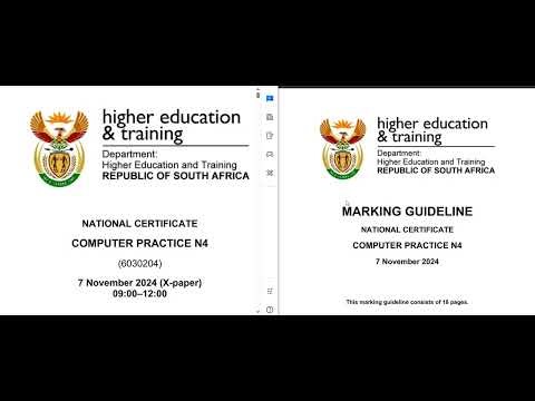 COMPUTER PRACTICE N4 FULL PAPER THEORY JUNE 2024