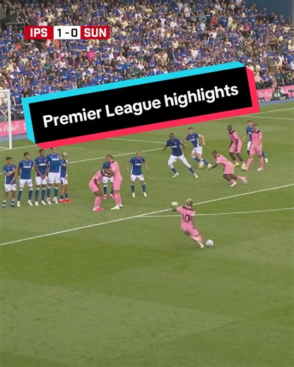 Premier League Highlights: Ipswich 2-1 Sunderland 📺 #football #premierleague #sunderland