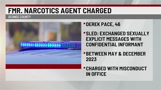 Upstate narcotics agent accused of sexting informant: SLED